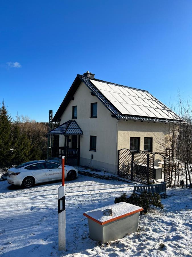 Luxus Ferienhaus Erzgebirge In Alleinlage Altenberg Exterior photo